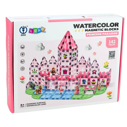 Magnetinis konstruktorius „Princess Castle“ – 142 el