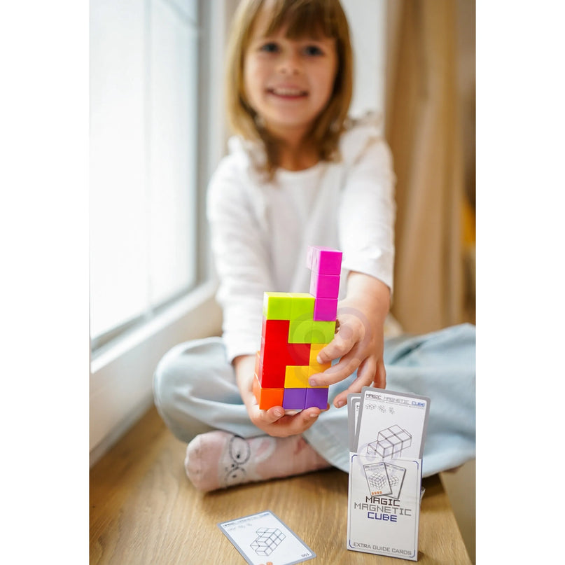 Magnetinis Tetris 3D kubeliai