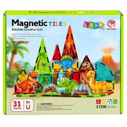 Magnetinių blokelių rinkinys – Dinozaurai, 31 dalis