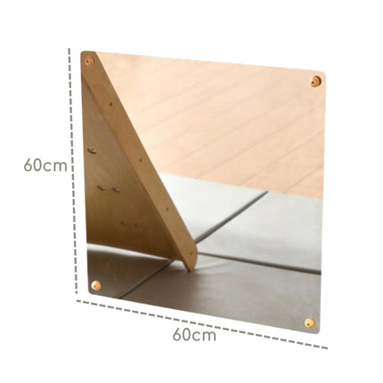Masterkidz didelis magnetinis sensorinis veidrodis 60×60 cm