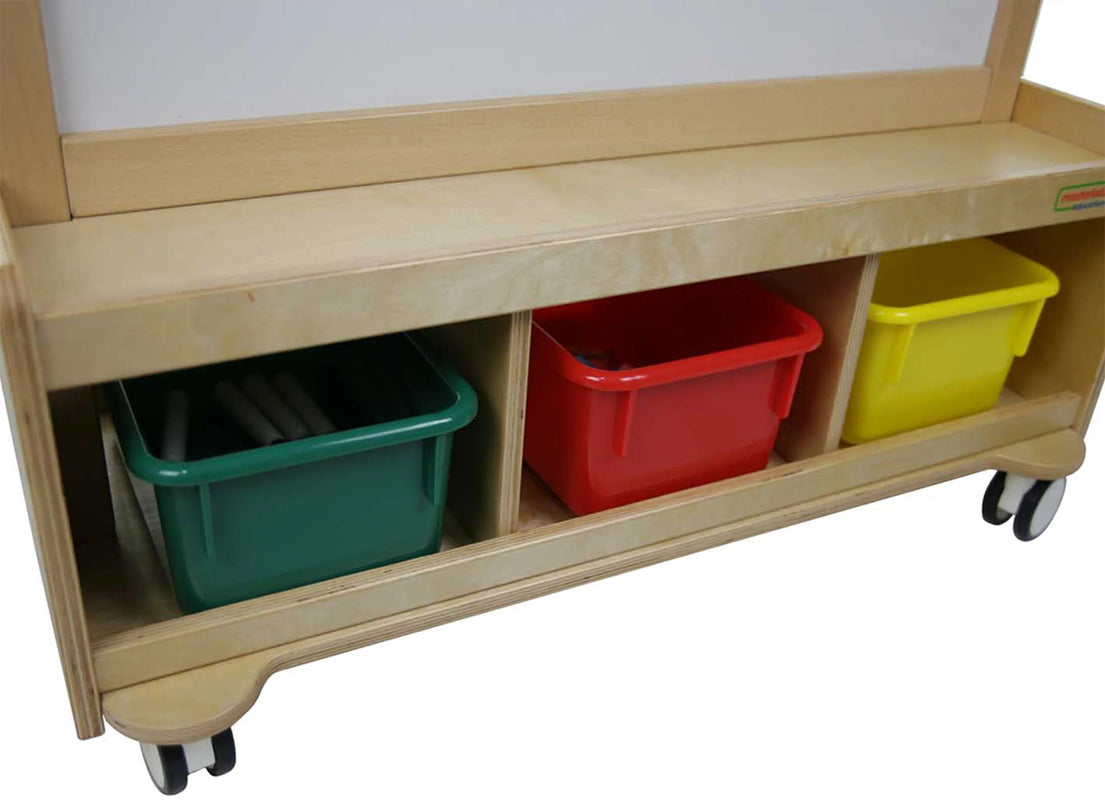 „MASTERKIDZ“ dvipusė kreidinė ir magnetinė rašymo lenta.