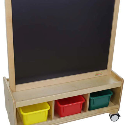 „MASTERKIDZ“ dvipusė kreidinė ir magnetinė rašymo lenta.