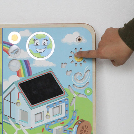 Masterkidz edukacinė lenta „Atsinaujinanti ir neatsinaujinanti energija“