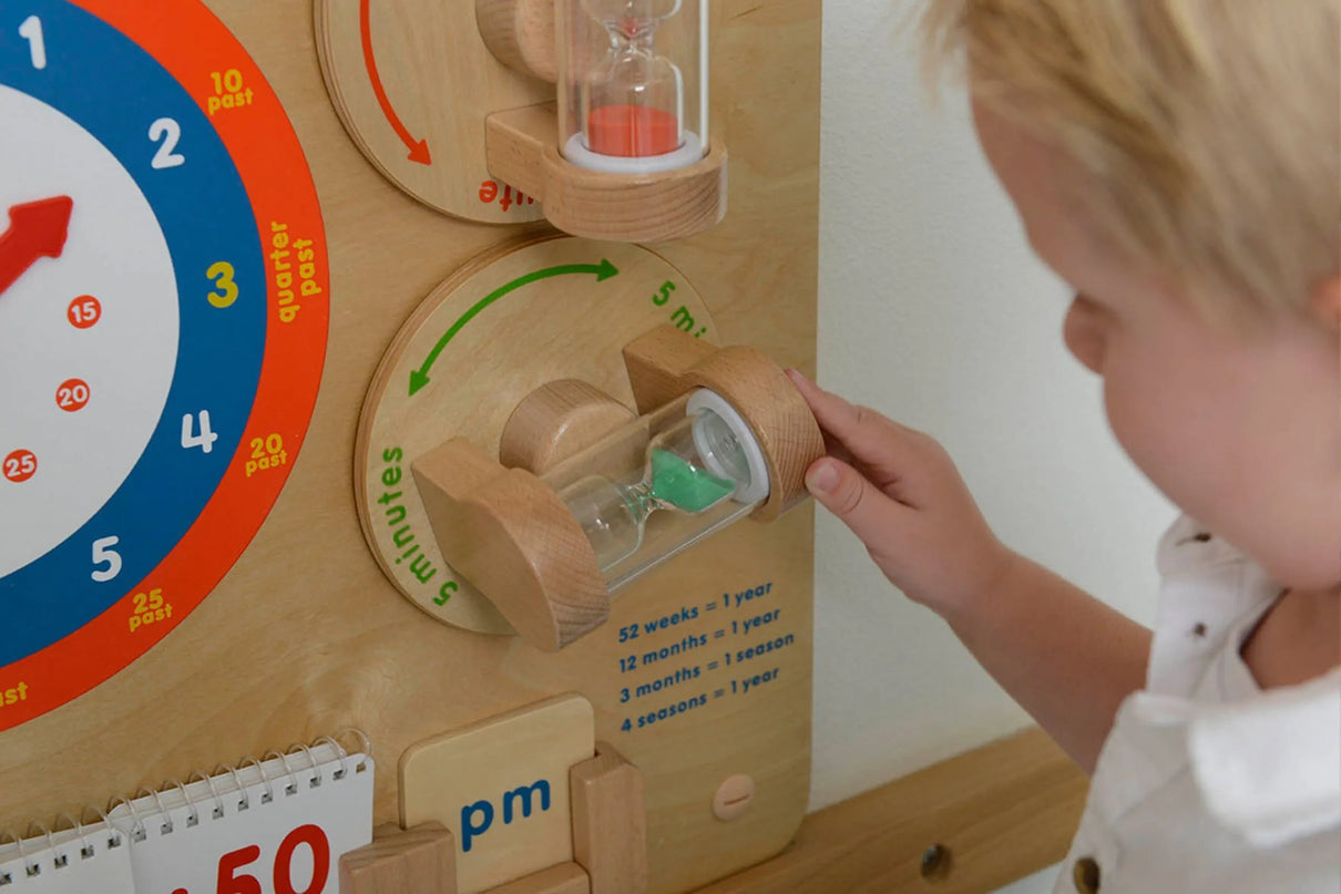 Masterkidz edukacinė lenta „Laiko skaitymo mokymasis“