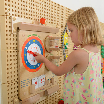 Masterkidz edukacinė lenta „Laiko skaitymo mokymasis“