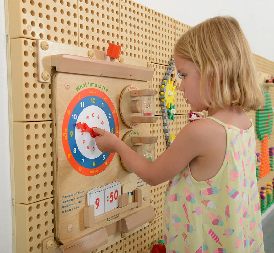 Masterkidz edukacinė lenta „Laiko skaitymo mokymasis“