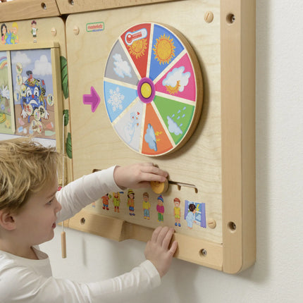 MASTERKIDZ edukacinė oro sąlygų lenta