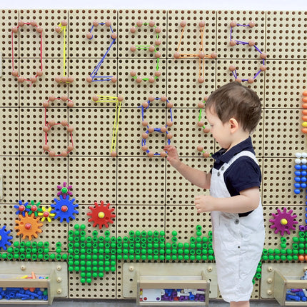 Masterkidz laisvai pastatoma STEM lenta „Namelis“