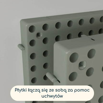 Masterkidz lauko STEM edukacinė siena iš HDPE panelių 120 × 80 cm