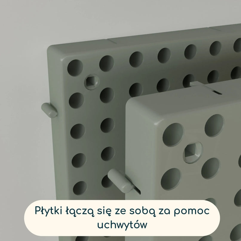 Masterkidz lauko STEM edukacinė siena iš HDPE panelių 80 × 80 cm