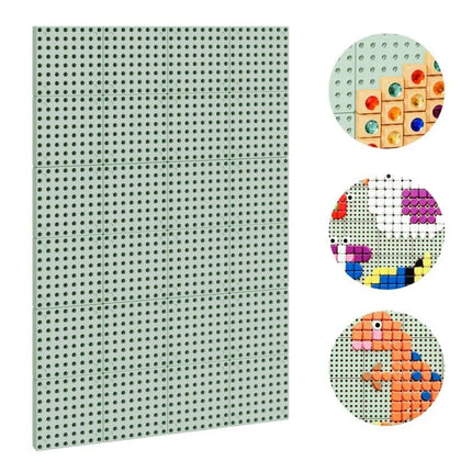 Masterkidz lauko STEM sieninė edukacinė lenta (80 × 120 cm) + montavimo panelis