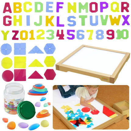 Masterkidz LED sensorinė šviesdėžė su priedais