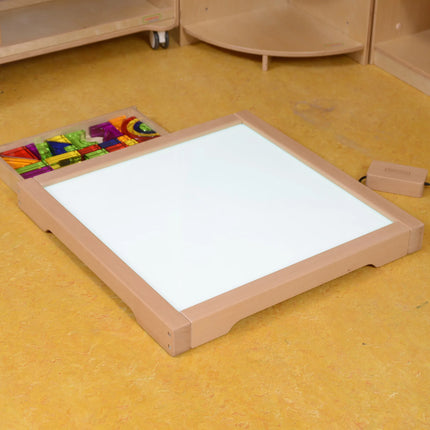Masterkidz medinis LED šviesos panelis su spalvų keitimu