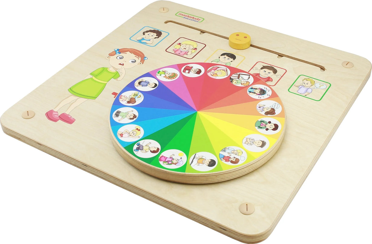 MASTERKIDZ Montessori edukacinė lenta – emocijų pažinimas ir valdymas