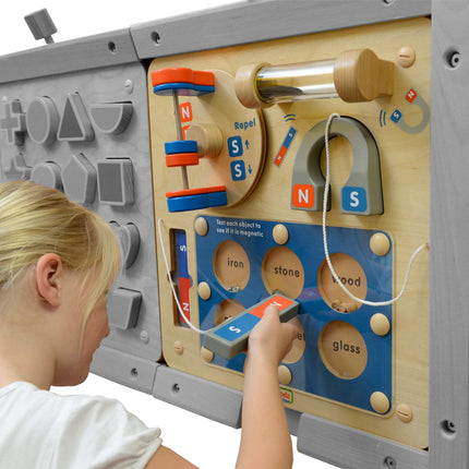 MASTERKIDZ Montessori sieninė lenta – magnetinės traukos pažinimas