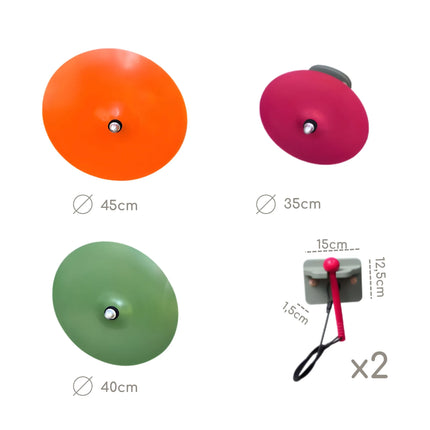 Masterkidz muzikinių lėkščių rinkinys