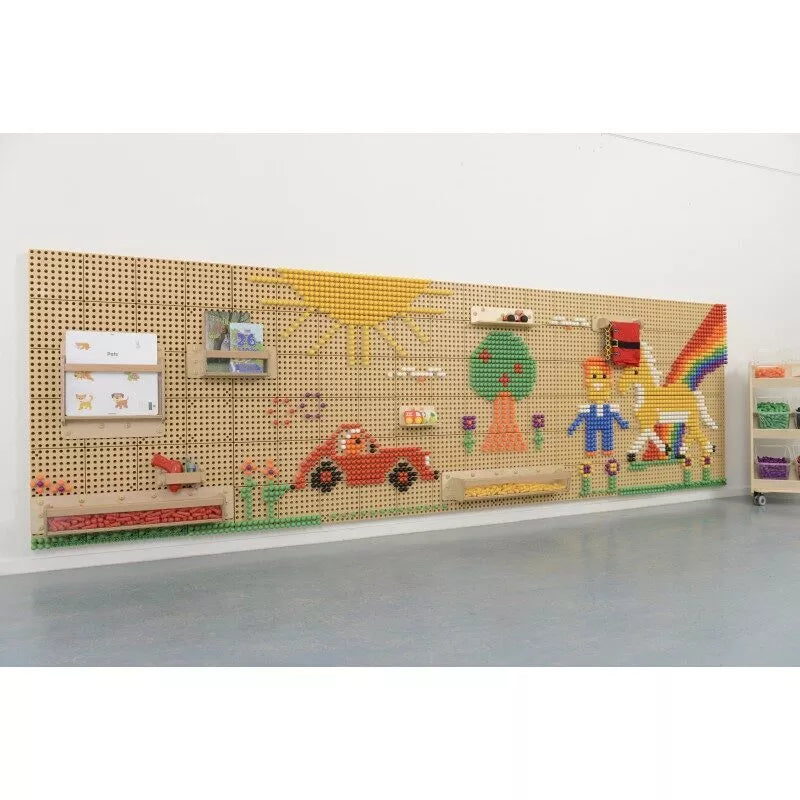 MASTERKIDZ kūrybinė STEM mokslo lenta, 120×80 cm