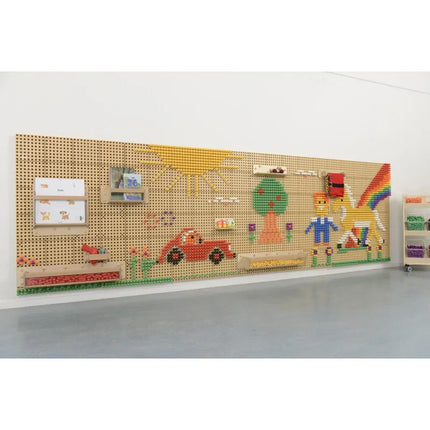 Masterkidz sieninė edukacinė STEM lenta 80×120 cm