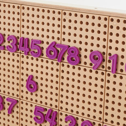 Masterkidz skaičių ir veiksmų rinkinys (82 el.) – mokymuisi ant STEM lentų