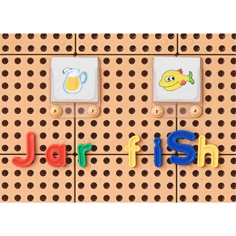 Masterkidz STEM abėcėlės rinkinys – 122 raidžių elementai