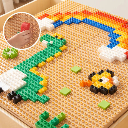 Masterkidz STEM edukacinis staliukas su priedais + 135 kaladėlės