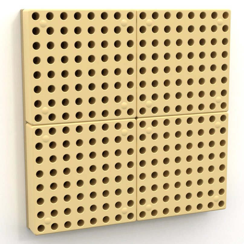 MASTERKIDZ STEM kūrybinė mokslinė lenta – sieninis skydelis su tvirtinimo plokšte, 40 × 40 cm
