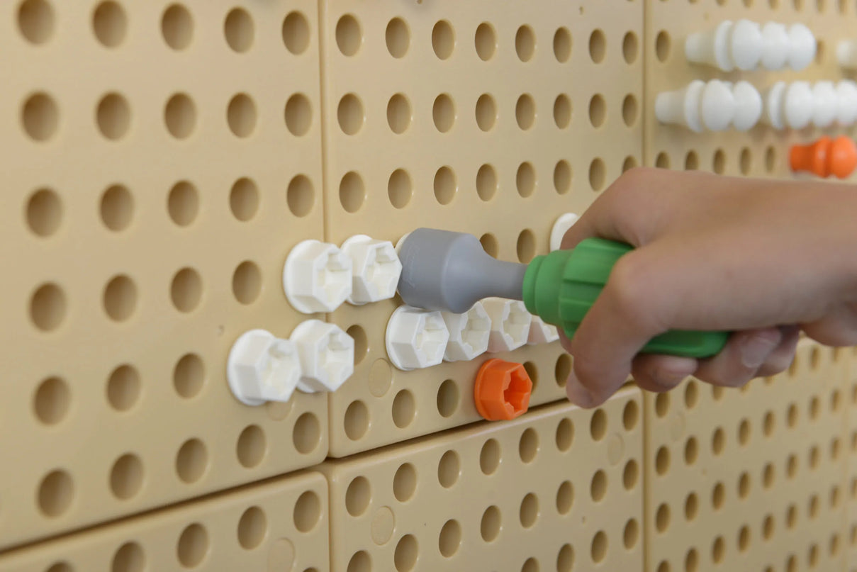 Masterkidz vaikų įrankių rinkinys STEM lentoms (su 6 antgaliais)