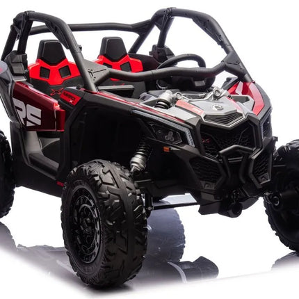 Maverick CAN‑AM Turbo RR STRONG AIR – vaikiškas elektrinis automobilis, raudonas