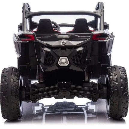 Maverick CAN‑AM Turbo RR STRONG AIR – vaikiškas elektrinis automobilis, raudonas