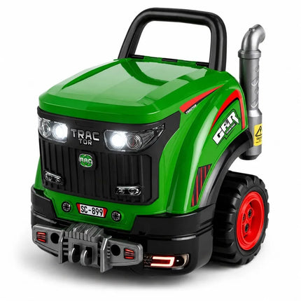Mažojo mechaniko traktorius su šviesomis ir garsų efektais