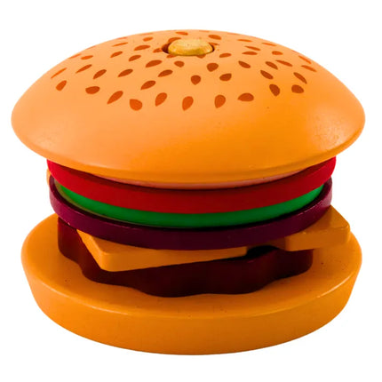 Medinis hamburgerio rinkinys su receptais