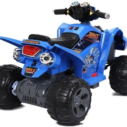 Medium Quad mėlynas – elektrinis keturratis vaikams