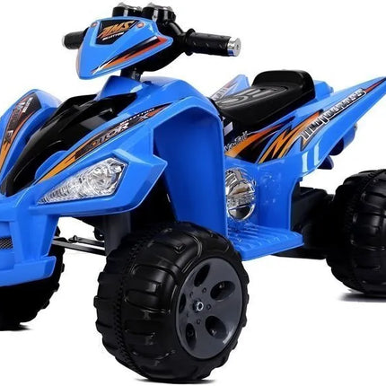 Medium Quad mėlynas – elektrinis keturratis vaikams