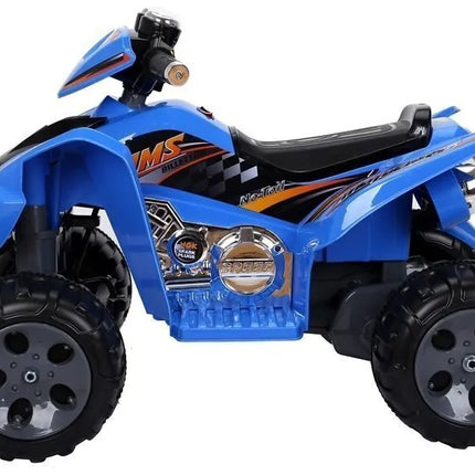 Medium Quad mėlynas – elektrinis keturratis vaikams