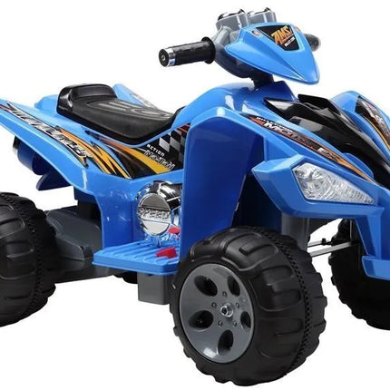 Medium Quad mėlynas – elektrinis keturratis vaikams