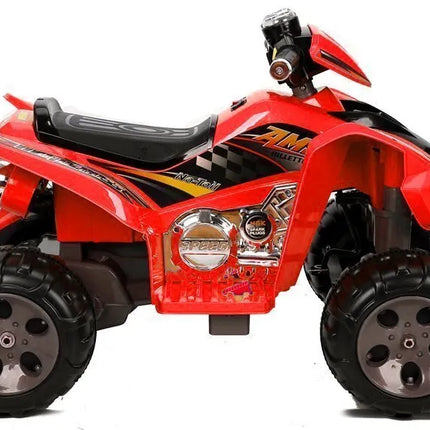 Medium Quad raudonas – elektrinis keturratis vaikams