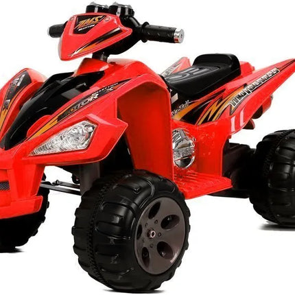 Medium Quad raudonas – elektrinis keturratis vaikams