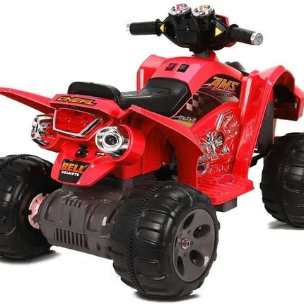Medium Quad raudonas – elektrinis keturratis vaikams