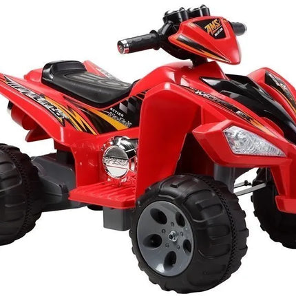 Medium Quad raudonas – elektrinis keturratis vaikams