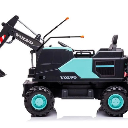 Mėlynas elektrinis ekskavatorius Volvo DK‑VE888 vaikams