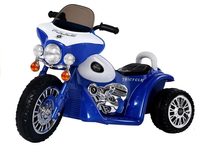 Mėlynas elektrinis motociklas JT568 vaikams