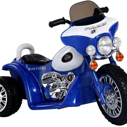 Mėlynas elektrinis motociklas JT568 vaikams