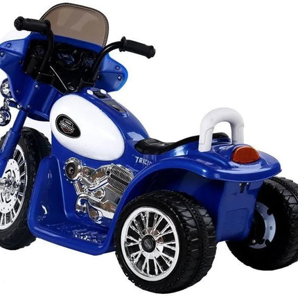 Mėlynas elektrinis motociklas JT568 vaikams