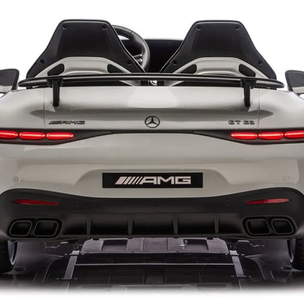 Mercedes AMG DK-GT63 24V elektromobilis vaikams, šviesiai pilkas