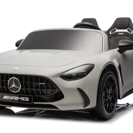 Mercedes AMG DK-GT63 24V elektromobilis vaikams, šviesiai pilkas