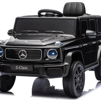 Mercedes G 4×4 24V 2580 juodas akumuliatorinis automobilis vaikams
