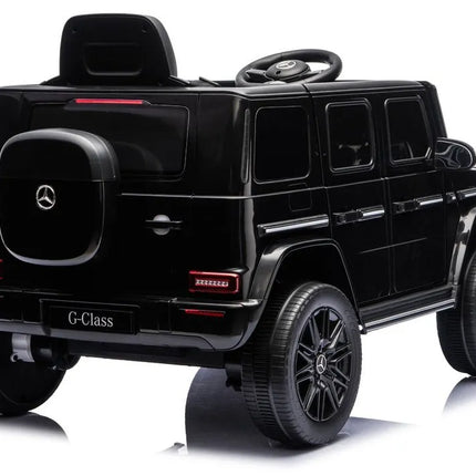 Mercedes G 4×4 24V 2580 juodas akumuliatorinis automobilis vaikams