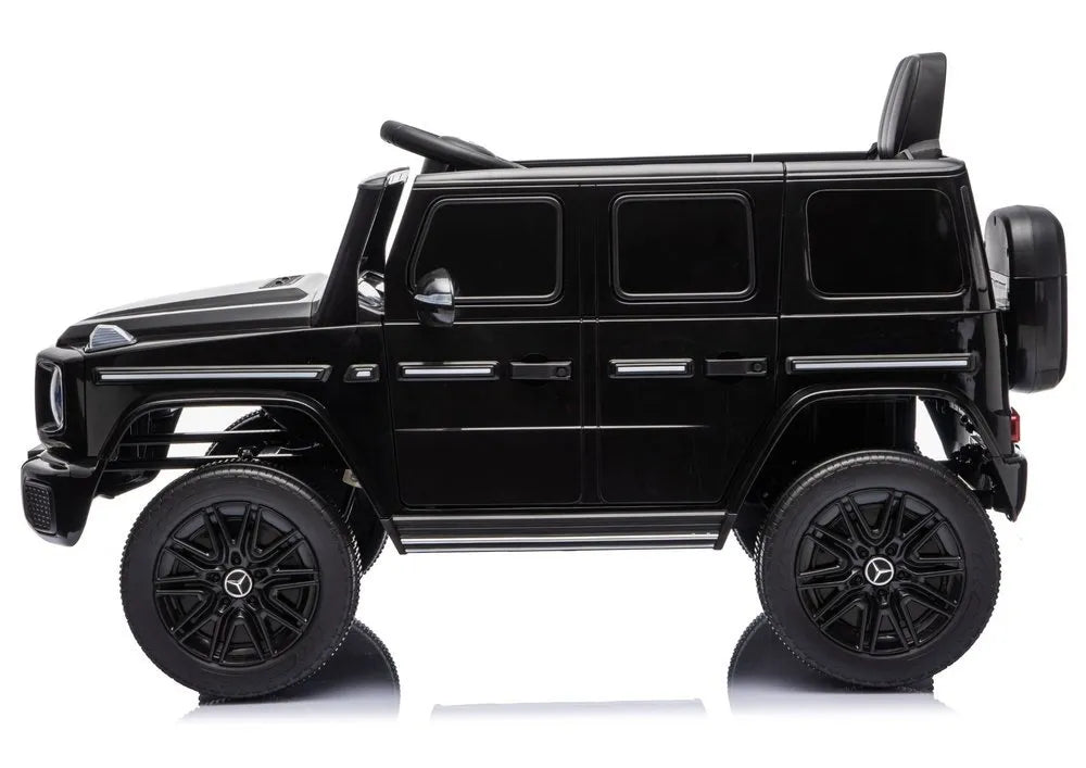 Mercedes G 4×4 24V 2580 juodas akumuliatorinis automobilis vaikams