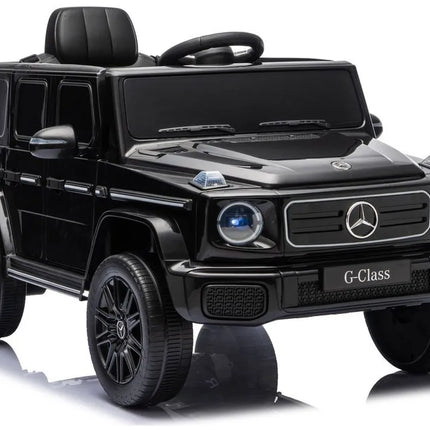 Mercedes G 4×4 24V 2580 juodas akumuliatorinis automobilis vaikams