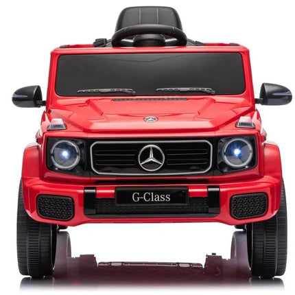 Mercedes G 4×4 24V 2580 raudonas akumuliatorinis automobilis vaikams